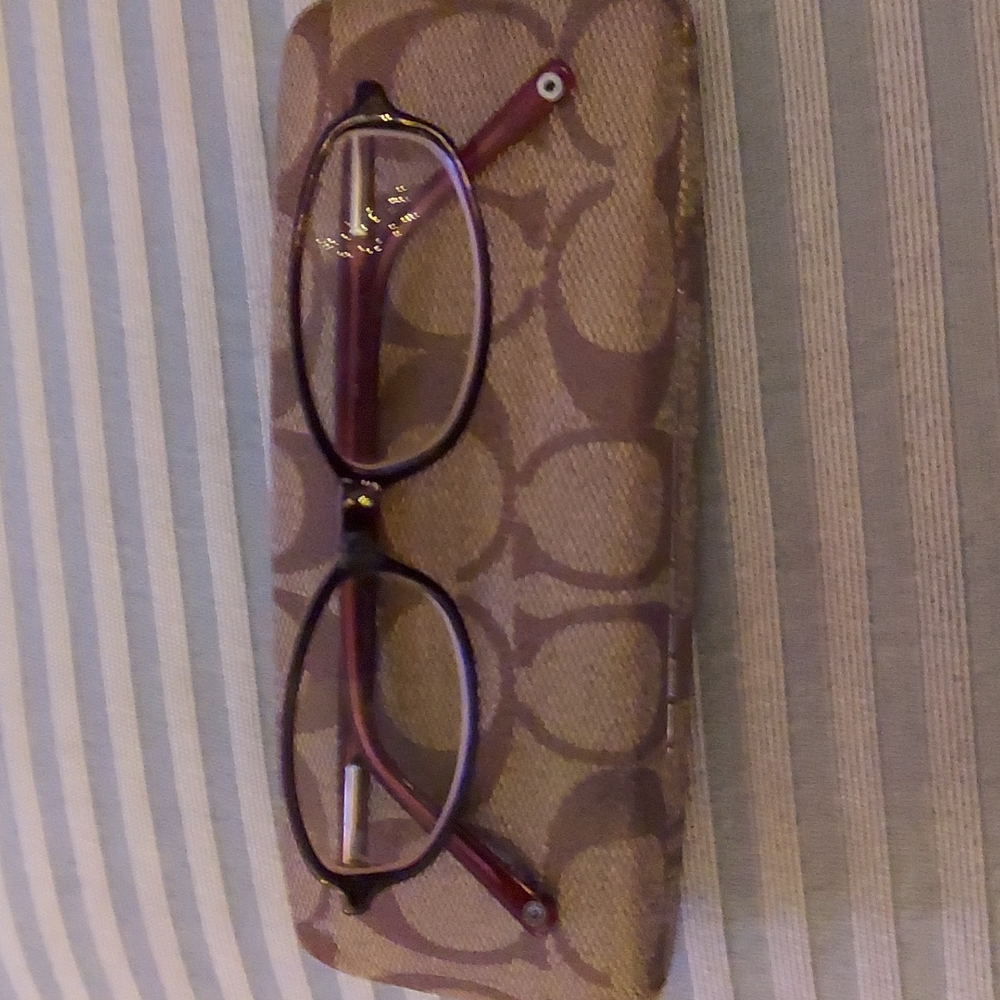 Coach Alexa 505 Eyeglasses Purple Frames 47-14-130mm